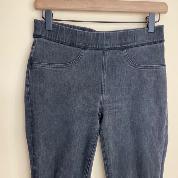 Madewell Black Pull-On Stretch Skinny Ankle The Anywhere Jean Women's Size 28 - Picture 4 of 9